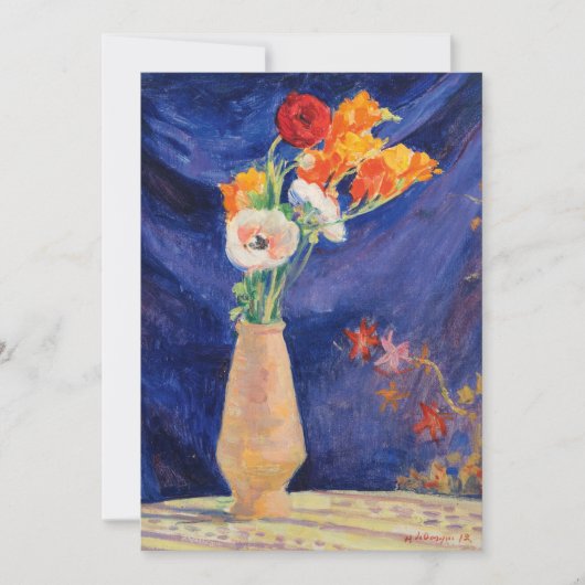 Vase d’Anémones | Henri Lebasque (Voorkant)