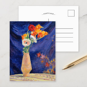 Vase d’Anémones Henri Lebasque Briefkaart