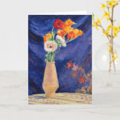 Vase d’Anémones | Henri Lebasque Kaart (Gele Bloem)