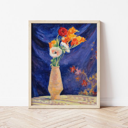 Vase d’Anémones | Henri Lebasque Poster