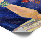 Vase d’Anémones | Henri Lebasque Poster (Hoek)