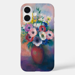 Vase D’anémones   Odilon Redon iPhone 16 Hoesje