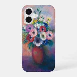 Vase D’anémones Odilon Redon iPhone 16 Hoesje