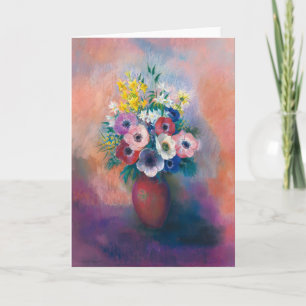 Vase D’anémones   Odilon Redon Kaart