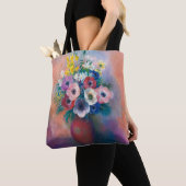 Vase D’anémones | Odilon Redon Tote Bag (Dichtbij)