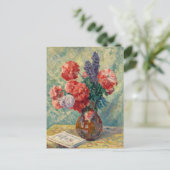 Vase de Fleurs | Maximilien Luce Briefkaart (Staand voorkant)