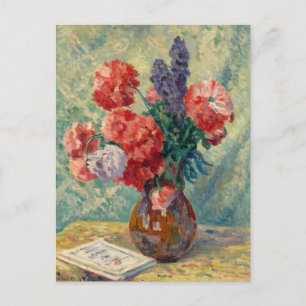 Vase de Fleurs   Maximilien Luce Briefkaart