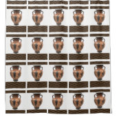 Vase douchegordijn (Voorkant)