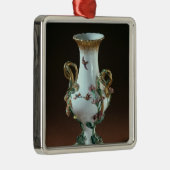 Vase Duplessis' met gouddecoratie Metalen Ornament (Rechts)