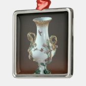 Vase Duplessis' met gouddecoratie Metalen Ornament (Links)