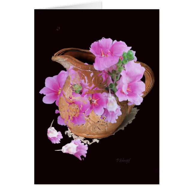 Vase en bloemen (Voorkant)