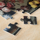 Vase Flowers by a Window, Balthasar van der Ast Legpuzzel (Zijkant)