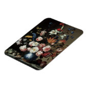 Vase Flowers by a Window, Balthasar van der Ast Magneet (Linkerzijde)