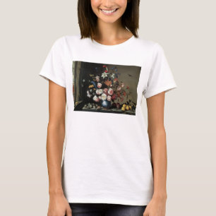 Vase Flowers by a Window, Balthasar van der Ast T-shirt