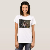 Vase Flowers by a Window, Balthasar van der Ast T-shirt (Voorkant volledig)