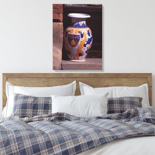 vase Gubbio Umbria Italië Poster Plaque Canvas Afdruk (Insitu (Slaapkamer))