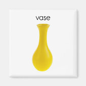 Vase koelkast Magnet (Voorkant)