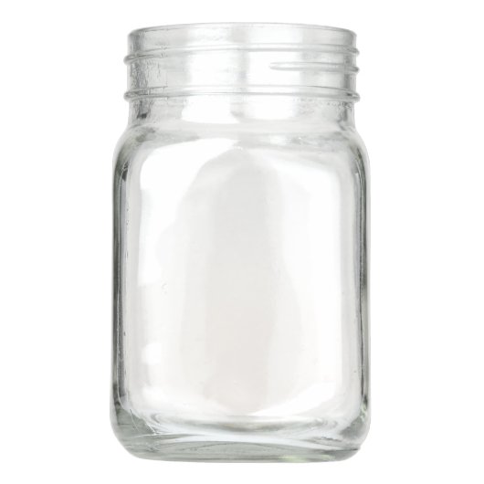 Vase Mason Jar Happy Birthday (Rechts)