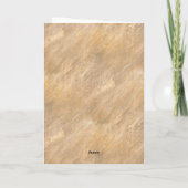 Vase met bloemen, Coffepot en Fruit, van Gogh Kaart (Achterkant)