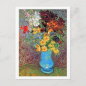 Vase met Daisies Anemones Vincent van Gogh Briefkaart (Voorkant)