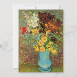 Vase met Daisies en Anemones door Vincent van Gogh
