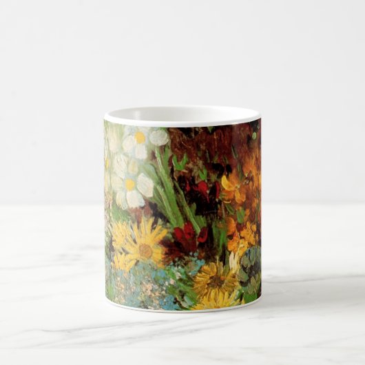Vase met Daisies en Anemones door Vincent van Gogh Koffiemok (Center)