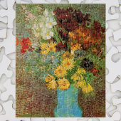 Vase met Daisies en Anemones door Vincent van Gogh Legpuzzel