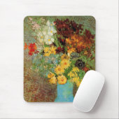 Vase met Daisies en Anemones door Vincent van Gogh Muismat (Met muis)