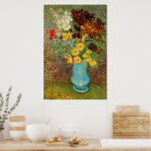Vase met Daisies en Anemones door Vincent van Gogh Poster (Keuken)
