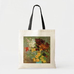 Vase met Daisies en Anemones door Vincent van Gogh Tote Bag