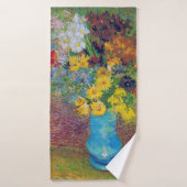 Vase met Daisies en Anemones, Van Gogh Badhanddoek (Badhanddoek)