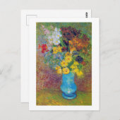 Vase met Daisies en Anemones, Van Gogh Briefkaart (Voorkant / Achterkant)