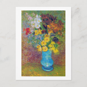 Vase met Daisies en Anemones, Van Gogh Briefkaart