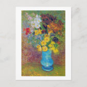 Vase met Daisies en Anemones, Van Gogh Briefkaart (Voorkant)