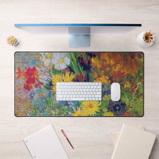 Vase met Daisies en Anemones, Van Gogh Bureaumat (Kantoor 1)