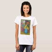 Vase met Daisies en Anemones, Van Gogh T-shirt (Voorkant volledig)