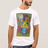 Vase met Daisies en Anemones, Van Gogh T-shirt (Voorkant)