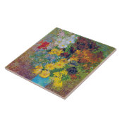 Vase met Daisies en Anemones, Van Gogh Tegeltje (Zijkant)