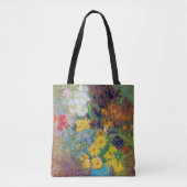 Vase met Daisies en Anemones, Van Gogh Tote Bag (Voorkant)