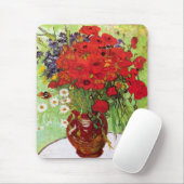 Vase met Daisies en Poppies, Van Gogh Muismat (Met muis)