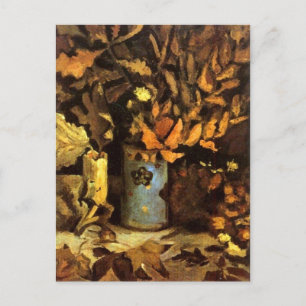 Vase met dode bladeren Van Gogh Fine Art Briefkaart