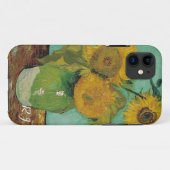 Vase met drie zonnebloemen, Vincent van Gogh Case-Mate iPhone Case (Achterkant (horizontaal))