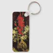 Vase met Gladioli, anjers van Vincent van Gogh Sleutelhanger (Achterkant)
