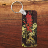 Vase met Gladioli, anjers van Vincent van Gogh Sleutelhanger (Voorkant)