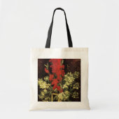Vase met Gladioli, anjers van Vincent van Gogh Tote Bag (Voorkant)