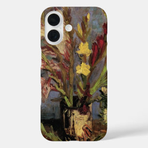 Vase met Gladioli door Vincent van Gogh iPhone 16 Hoesje