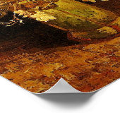 Vase met Gladioli en Carnaties Van Gogh Fine Art Poster (Hoek)