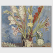 Vase met Gladioli en Chinese zusters van Van Gogh Cadeaupapier (Vlak)