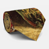 Vase met Hollyhocks van Vincent van Gogh Stropdas (Opgerold)