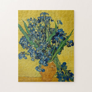 Vase met Irises door Van Gogh Legpuzzel
